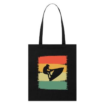 Jet ski - Tote bag bio Stanley/Stella - noir - Devant