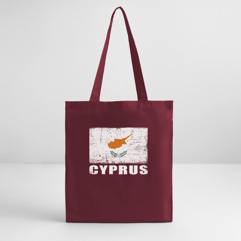 Drapeau de Chypre Grunge Drapeau de Chypre Tote bag bio Stanley/Stella