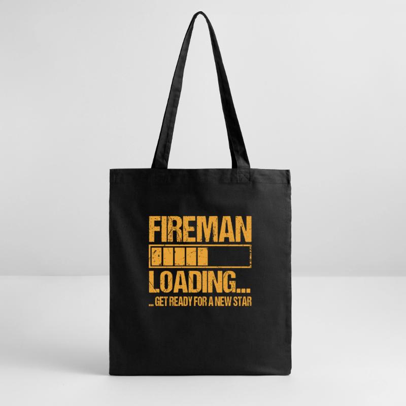 Firefighter loading Firefighter Training Stanley/Stella Organic Tote Bag
