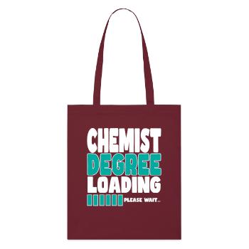 Un chimiste invite à la formation - Tote bag bio Stanley/Stella - bordeaux - Devant