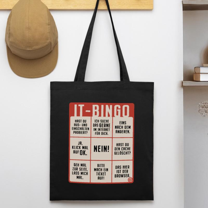 IT Support Bingo Service Desk IT Helpdesk Sysadmin Stanley/Stella Bio-Stoffbeutel