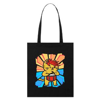 Birthday Gift Christmas Gift Child Xmas - Stanley/Stella Organic Tote Bag - black - Front