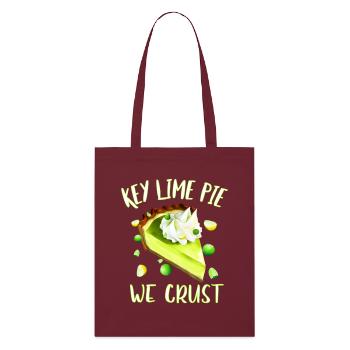 Key Lime Pie nous croûte - Tote bag bio Stanley/Stella - bordeaux - Devant