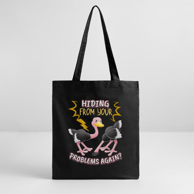 Funny Bouquet Bird-Strauss Comic Problem Solution Stanley/Stella Organic Tote Bag