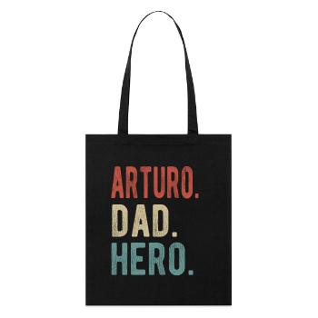 Arturo Papa Héros - Tote bag bio Stanley/Stella - noir - Devant