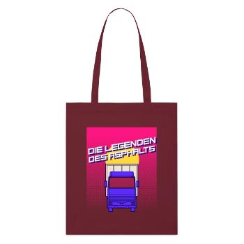 Légendes de l’asphalte - Tote bag bio Stanley/Stella - bordeaux - Devant