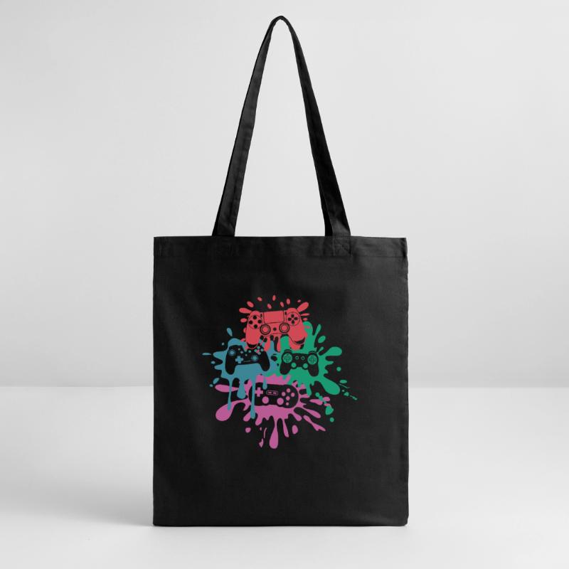 Pixel Controller – Conception de jeu rétro Tote bag bio Stanley/Stella