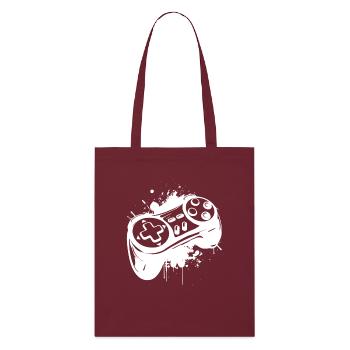 Jeu - Tote bag bio Stanley/Stella - bordeaux - Devant
