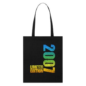 Édition Limitée 2007 18ème Cadeau d’Anniversaire - Tote bag bio Stanley/Stella - noir - Devant