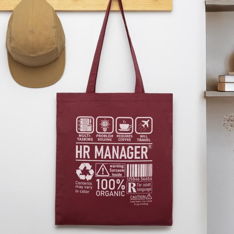 Hr Manager multi tasking problem solving Stanley/Stella Organic Tote Bag