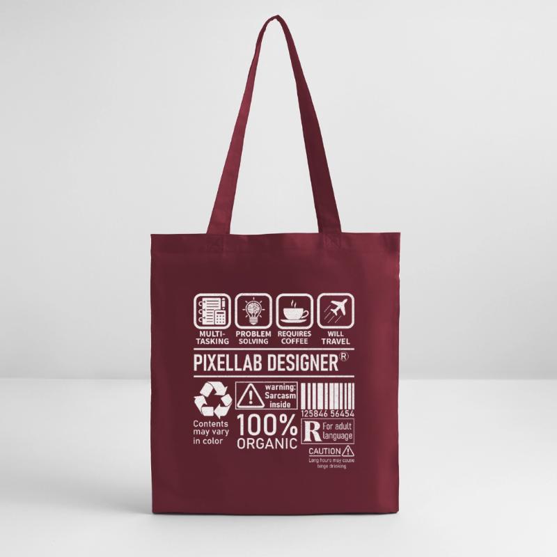 Pixellab Designer multi tasking problem solving Stanley/Stella Organic Tote Bag