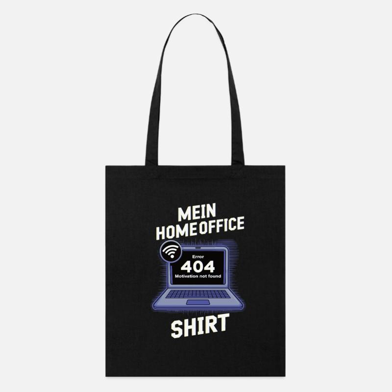 Chemise de bureau à domicile - Tote bag bio Stanley/Stella - noir