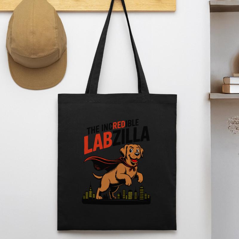 Labzilla – Labrador roux en mode monstre Tote bag bio Stanley/Stella
