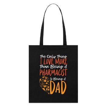 Pharmacy Tech Technician - Stanley/Stella Organic Tote Bag - black - Front