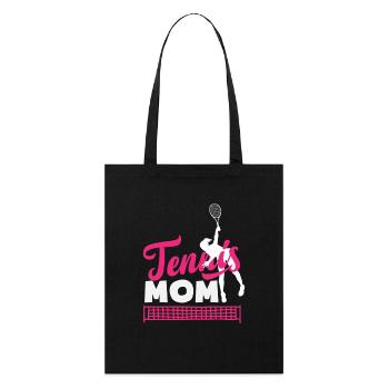 Tennis Maman Joueuse Tennis Mom - Tote bag bio Stanley/Stella - noir - Devant