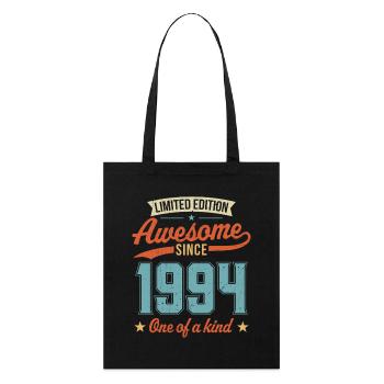 Awesome Since 1994 - Stanley/Stella Organic Tote Bag - black - Front