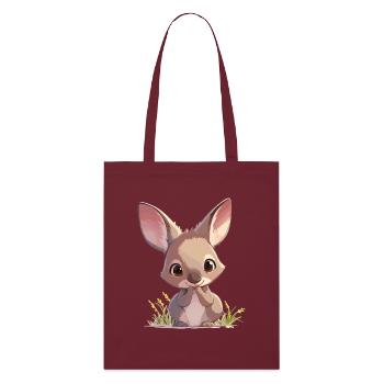 Wallabies Wallaby - Tote bag bio Stanley/Stella - bordeaux - Devant