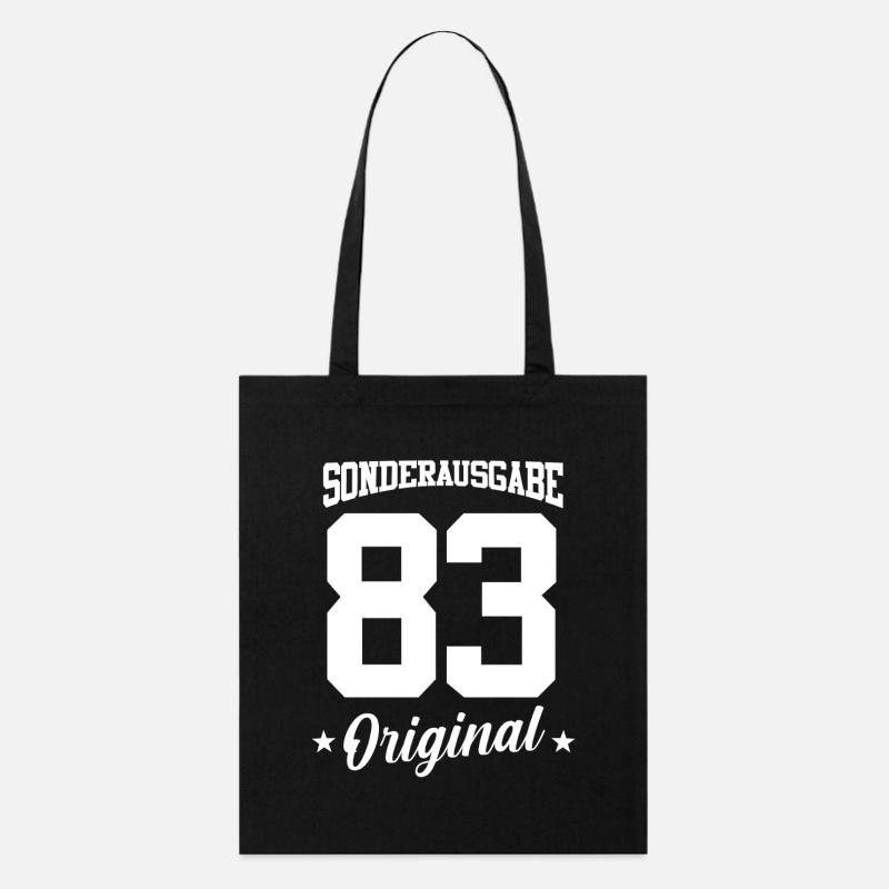 83 Anniversaire - Tote bag bio Stanley/Stella - noir