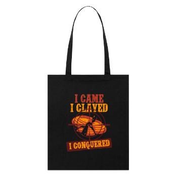 Clay pigeon shooting Target shooting - Stanley/Stella Organic Tote Bag - black - Front