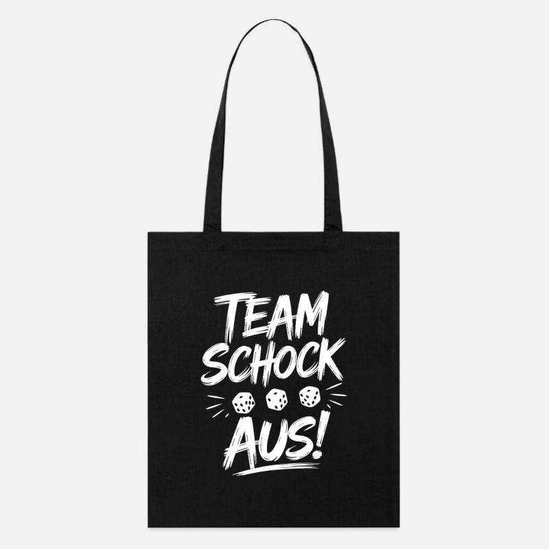 Équipe Shock Out ! Shock Out ! Puzzle de dés Jule - Tote bag bio Stanley/Stella - noir