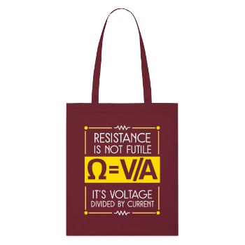 Physique Physicien Physique Étudiant en physique Professeur de physique - Tote bag bio Stanley/Stella - bordeaux - Devant