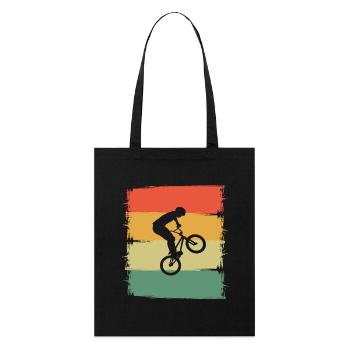 Bmx - Stanley/Stella Bio-Stoffbeutel - Schwarz - Vorne