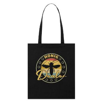 Beekeeper Bee Design for Beekeepers - Stanley/Stella Organic Tote Bag - black - Front