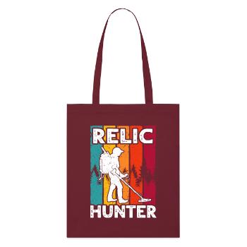 Détecteur de reliques Sondes détecteurs de métaux - Tote bag bio Stanley/Stella - bordeaux - Devant