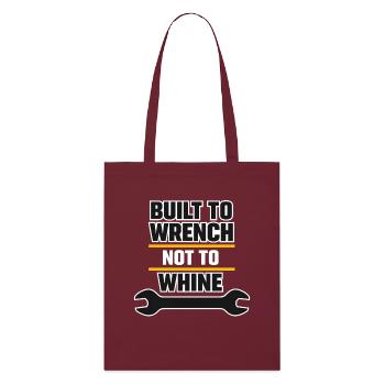 Tractor Mechanic Diesel Repair Tech - Stanley/Stella Organic Tote Bag - burgundy - Front