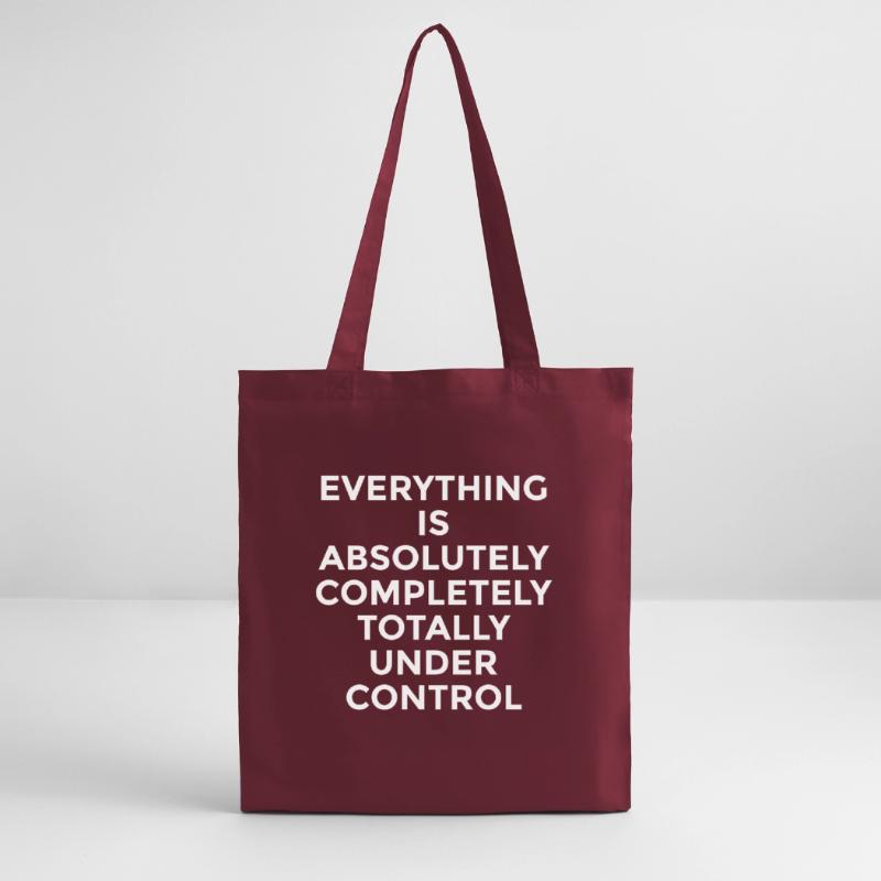 Everything Is Under Control – Witziger Spruch Stanley/Stella Bio-Stoffbeutel