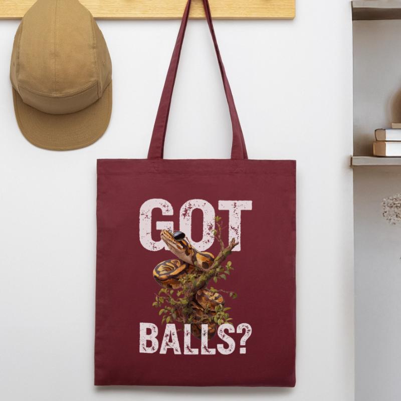 Königspython Schlangen Liebhaber Terrarium Python Stanley/Stella Bio-Stoffbeutel