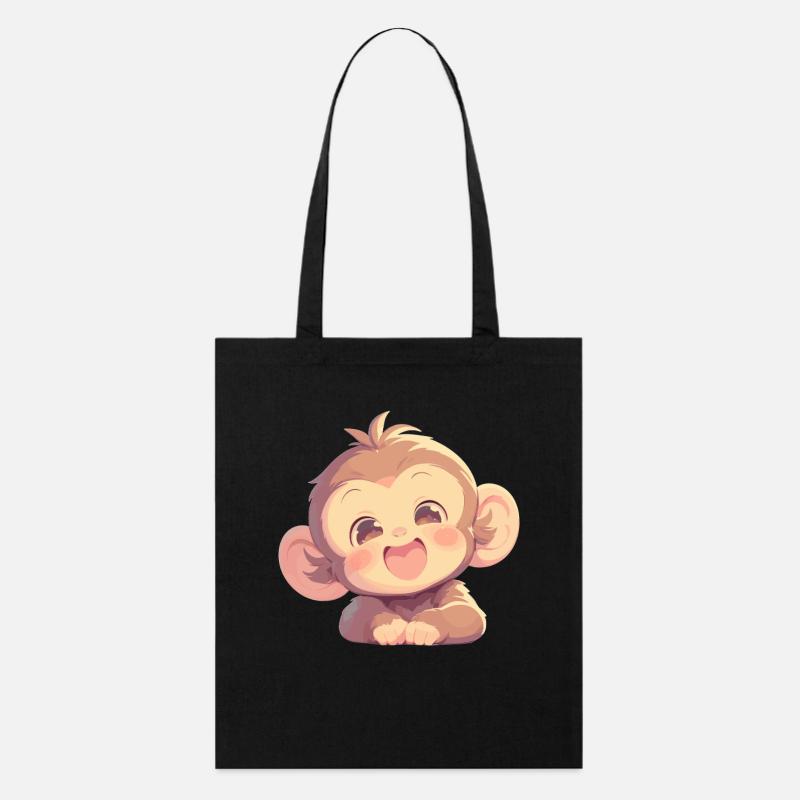 Macaque Macaque - Stanley/Stella Organic Tote Bag - black