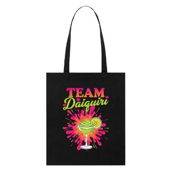 Équipe de cocktails de soirée de jeune fille Daiquiri - Tote bag bio Stanley/Stella - noir - Devant