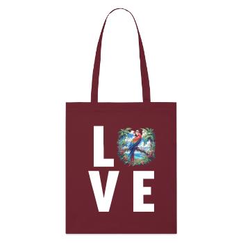 L’ère de l’ara - Tote bag bio Stanley/Stella - bordeaux - Devant