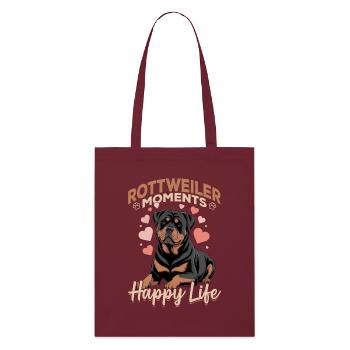 Rottweiler Rottweiler Rottie Race de chien - Tote bag bio Stanley/Stella - bordeaux - Devant