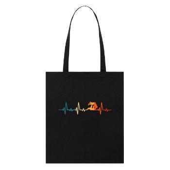 Jiu-Jitsu Battement de cœur Jiu jitsu - Tote bag bio Stanley/Stella - noir - Devant