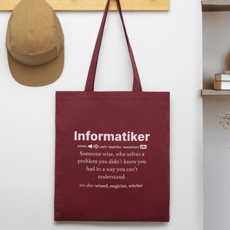 IT Informatics Computer Scientist Computer Work Gift Stanley/Stella Organic Tote Bag