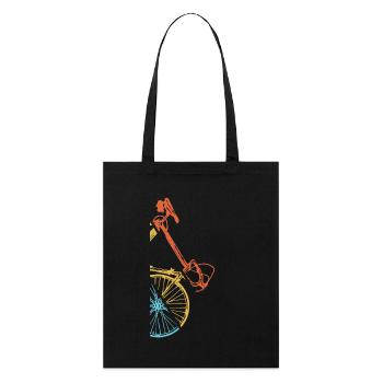 Vélo De Route Cycliste Cyclisme Super Vintage - Tote bag bio Stanley/Stella - noir - Devant