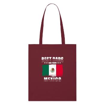 Père mexicain - Tote bag bio Stanley/Stella - bordeaux - Devant