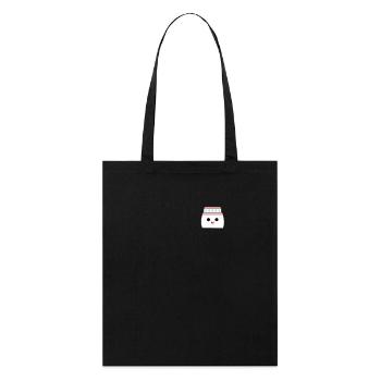Navire de croisière - Tote bag bio Stanley/Stella - noir - Devant