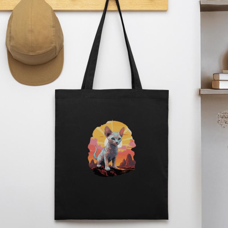 Devon Rex Kitten Devon Rex Cat Stanley/Stella Organic Tote Bag