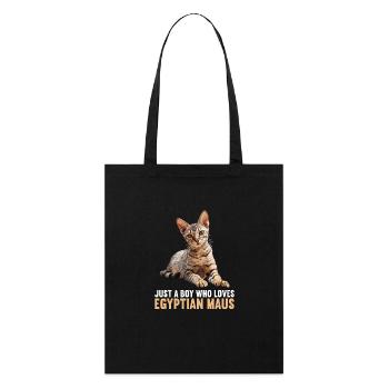 Egyptian Mau Kitten Cat Egyptian Mau - Stanley/Stella Organic Tote Bag - black - Front
