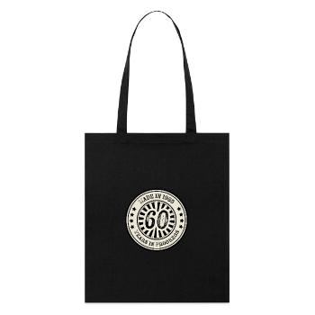60e anniversaire 1965 - Tote bag bio Stanley/Stella - noir - Devant