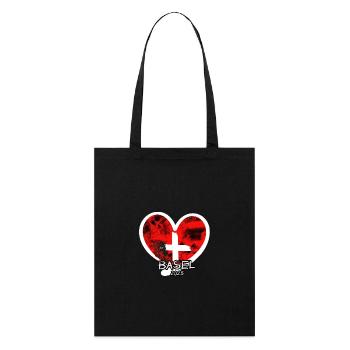 ESC de Bâle 2025 - Tote bag bio Stanley/Stella - noir - Devant