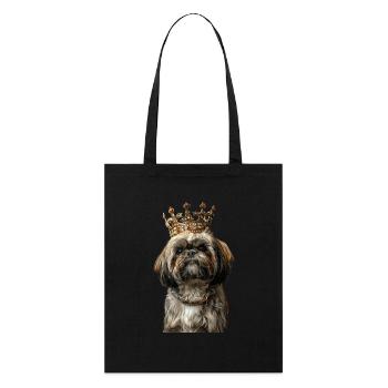 Shih Tzu - Tote bag bio Stanley/Stella - noir - Devant