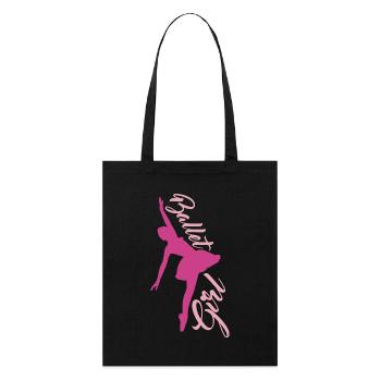 Ballet Dancer Girl - Stanley/Stella Organic Tote Bag - black - Front