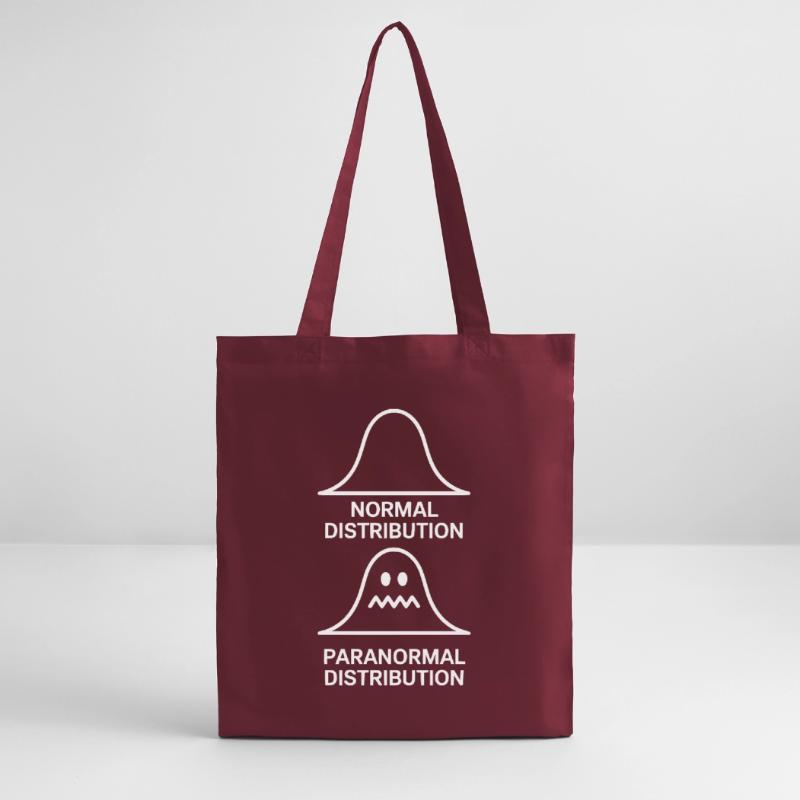  Math Statistics Normal Paranormal Distribution Stanley/Stella Bio-Stoffbeutel