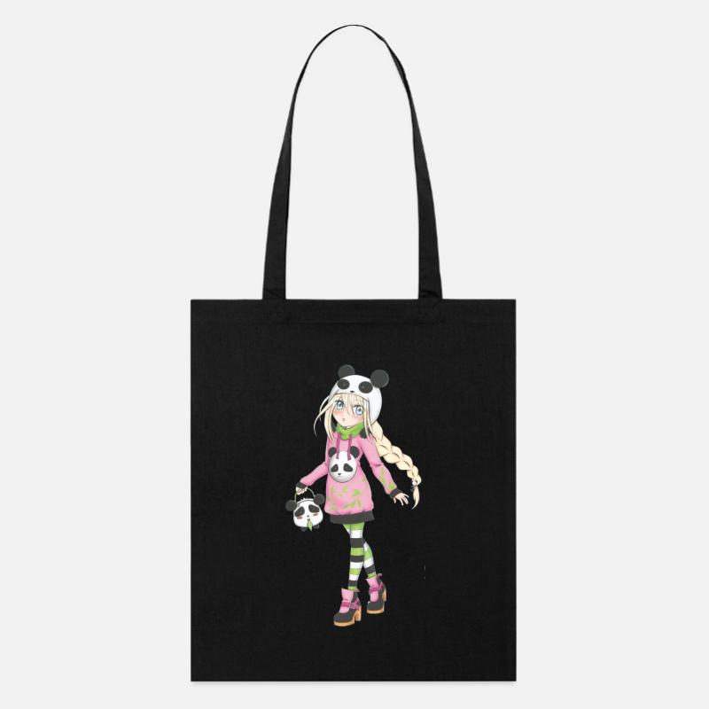 Manga - Borsa di stoffa ecologica Stanley/Stella - nero