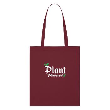 Le centrali elettriche vegan veggies verdura #vegan - Borsa di stoffa ecologica Stanley/Stella - rosso borgogna - Fronte