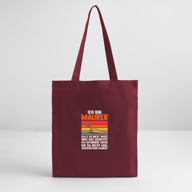 Master Bricklayer Journeyman Bricklayer Stanley/Stella Organic Tote Bag